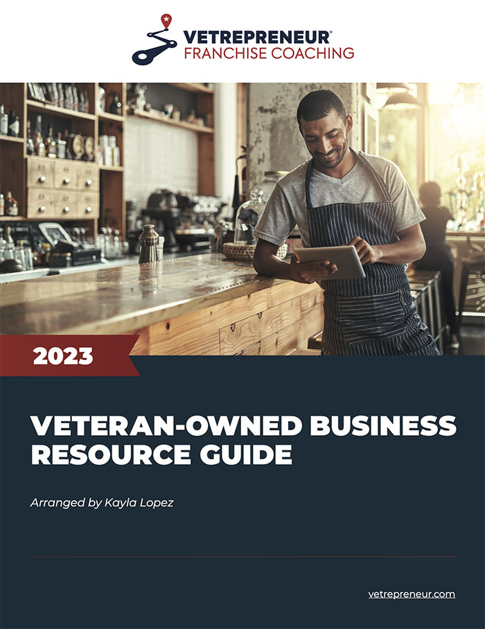 Vetrepreneur Franchise Coaching VOB-Resource Guide