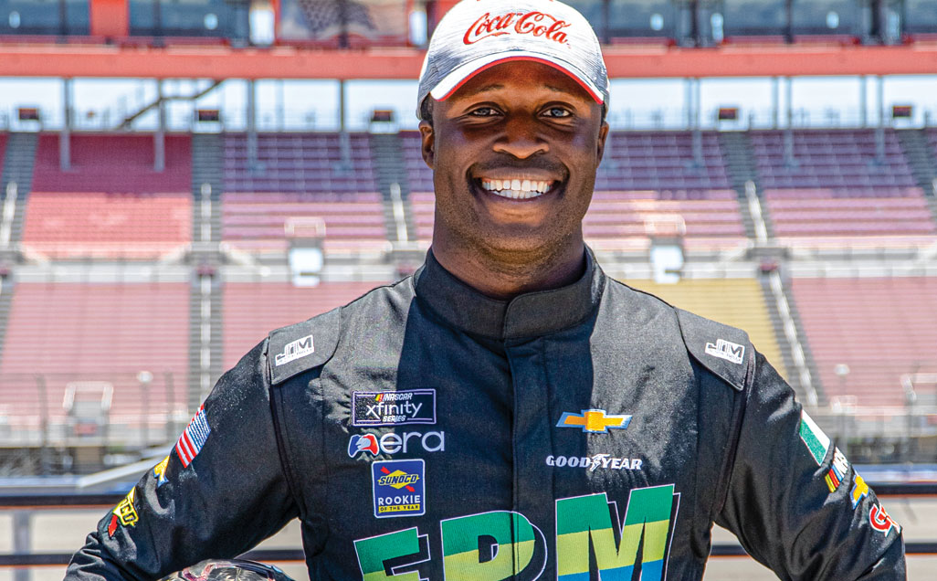 NASCAR driver Jesse Iwuji’s business prowess earns him the title of 2022 Vetrepreneur® of the Year.