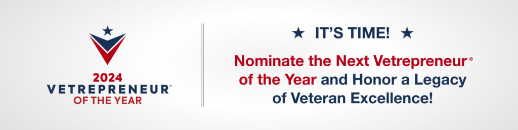 Nominate the Next Vetrepreneur of the Year