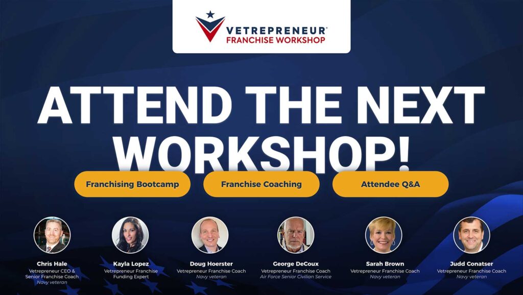 Attend the Next Vetrepreneur Franchise Workshop