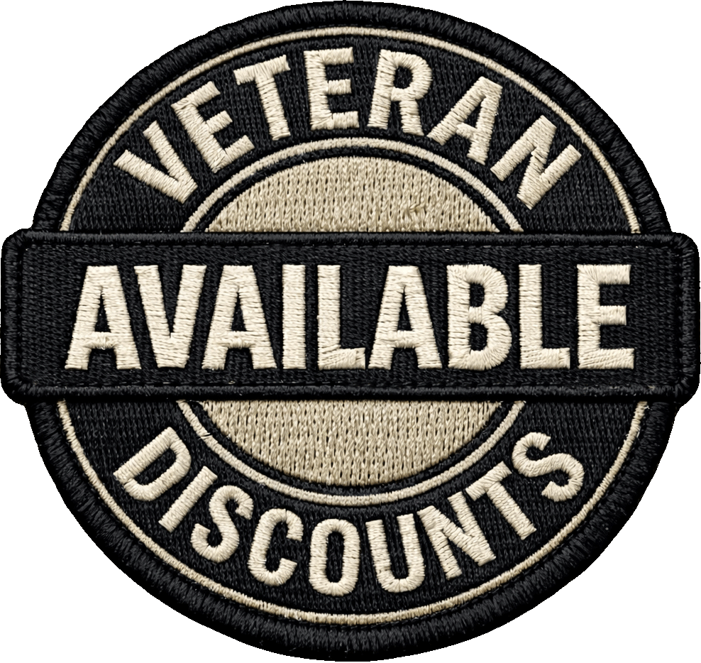 Veteran Discounts Available