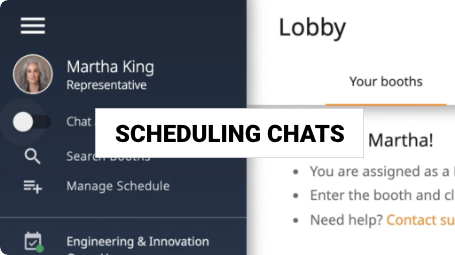 Scheduling 1:1 Chats in Brazen